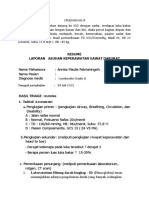 Resume Kasus II Luka Bakar Annisa Maulia (2720180006)