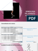 Semiologia Del Aparato Locomotor