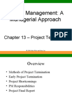 Project Management: A Managerial Approach