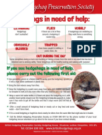 BHPS First Aid Leaflets