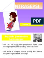 KONTRASEPSI SEJARAH