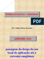 Farmacocinética I - Absorção1