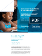Demand For Digital Skills in Sub-Saharan Africa: Key Findings From A Five-Country Study