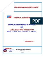 Based On Both Eurocode and ACI Code: Structural Design Report of RC Corbel FOR