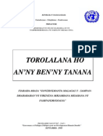 Torolalana Ho An'ny Ben'ny Tananà (PNUD - 2000)