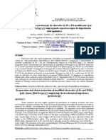 CVF Revista Matéria v. 13, n. 2, pp. 348 – 356, 2008 eletrodos de Pt e Pd modificados por