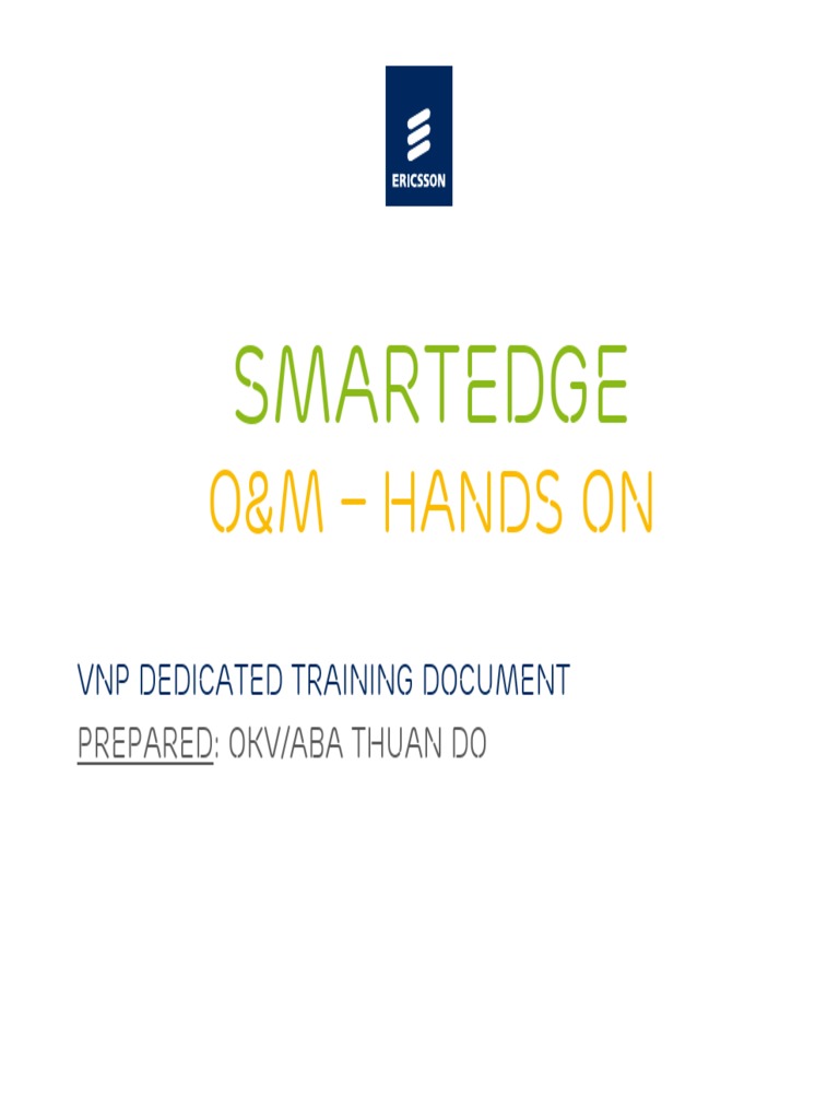 SmartEdge O&M Training Document | PDF | Networking | Multiprotocol ...
