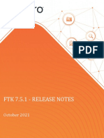 Exterro FTK 7.5.1-Release Notes