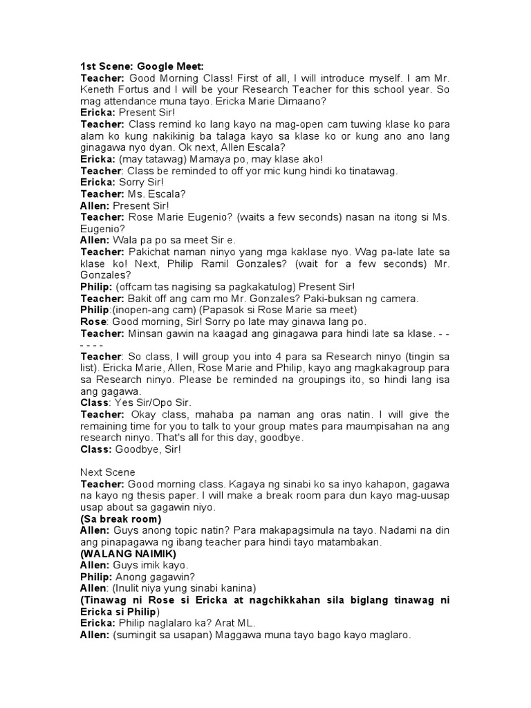 Art App Roleplay Script | PDF