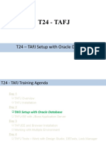 TAFJ Setup With Oracle Database