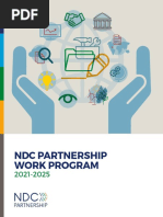 NDC Partnership 2021-2025 Work Program and M&E Framework