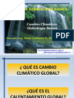 Cambio Climático- Curso Hidrología