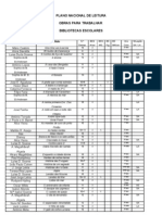 Plano Naional de Leitura