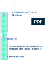 Fundamentos do Teste de Hipóteses