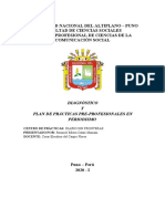 Diagnóstico y Plan de Prácticas en Periodismo - Sin Fronteras (Romel)