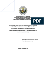 La carga de la prueba y los medios probatorios en reclamos de conceptos extraordinarios