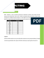 Modul Praktikum Forecasting