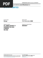 SPOTIFY LIMITED  | Company accounts from Level Business