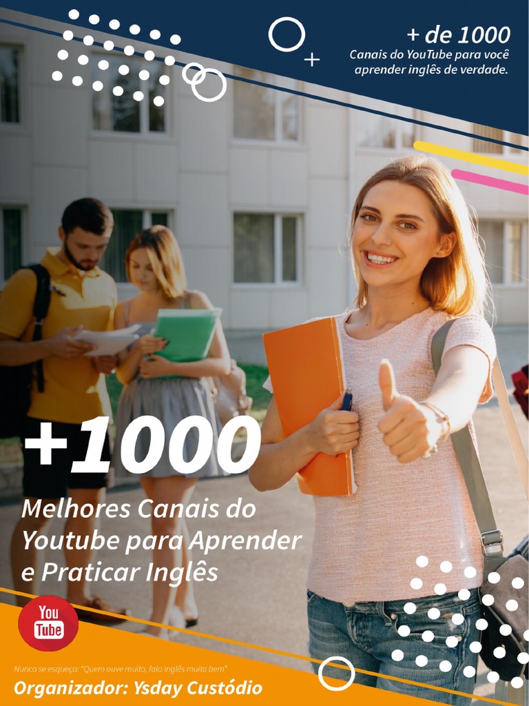 1000 Melhores Canais YouTube | PDF