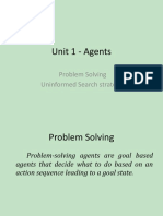 Unit 1 - Agents - Problem Solving