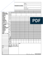 Ficha de Procedimentos de Anestesia