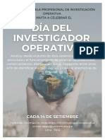 Para Más Información, Visita Https://n9.cl/investigacionoperativa Correo: Eapio@unmsm - Edu.pe Lima - Perú