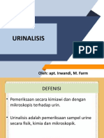 URINALISIS DAN PENGERTIAN