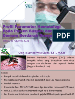 Hematology Profile in Suspect DHF Patient (Agst 2021)