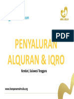 Mockup Al-Quran & Iqro (Sulawesi Tenggara)