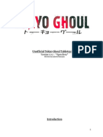 Unofficial Tokyo Ghoul Tabletop Rulebook, Ver. 1.0.1