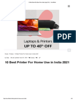 Best Printer For Home Use Guide