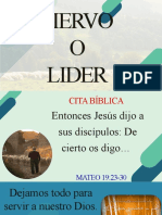 Siervo o Lider