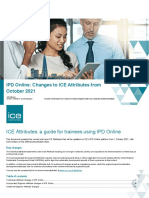 IPD Online: Changes To ICE Attributes From October 2021