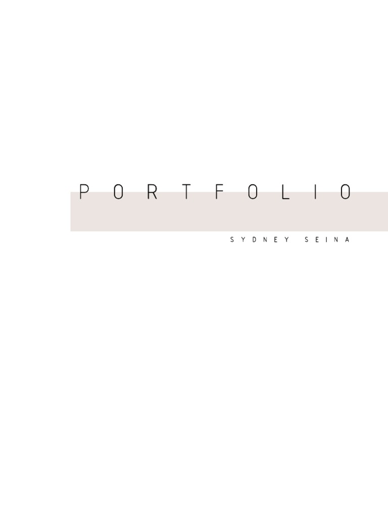 Final Portfolio Pdf Architectural Design Architecture