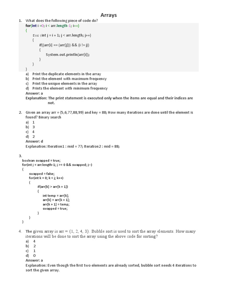 Arrays: Length | PDF | Computer Data | Computer Science