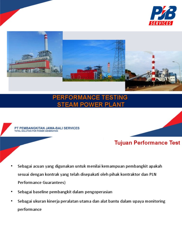 Metode Performance Test Pltu | PDF