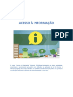 Módulo I - Direito de Acesso à Informação No Brasil