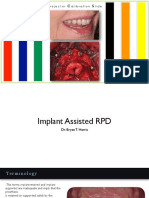 Implant Assisted RPD DMD 2016