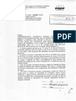 Critérios para aplicação de multas em contratos da SES-DF