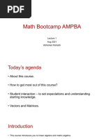 Mathbootcamp Ampba Aug 2021