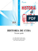 9no Historia Cuba