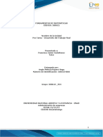 Fundamentos matemáticas