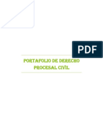 Portafolio de Derecho Procesal Civil -2017132126-Filial Ayacucho