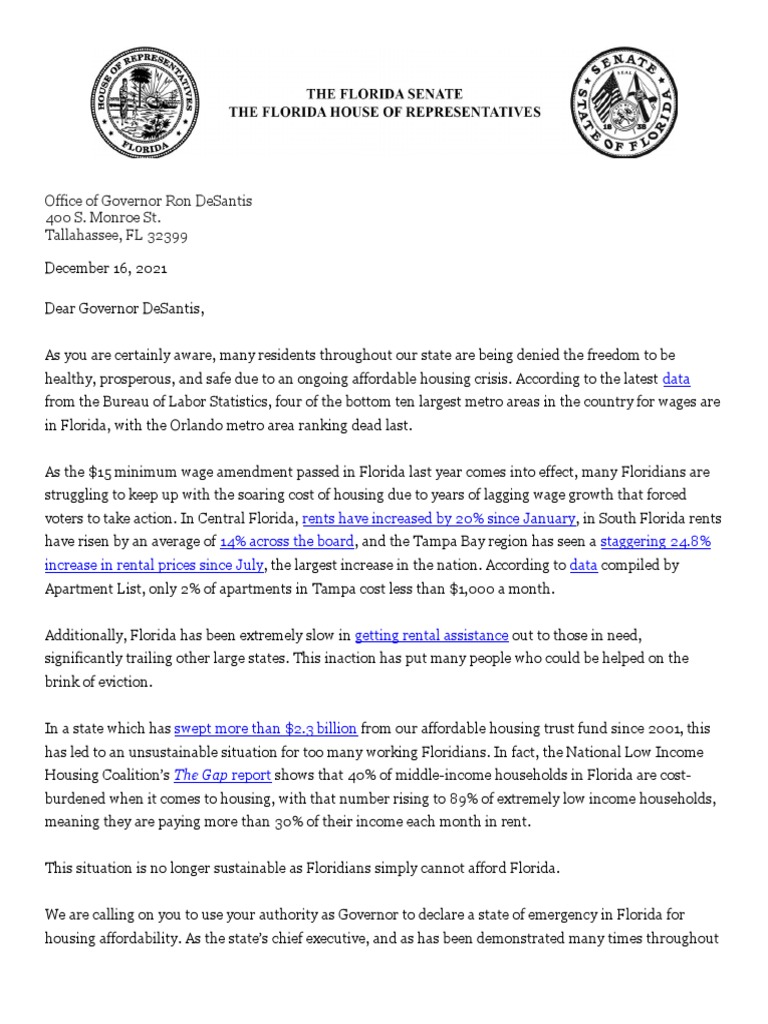 Affordable Housing Emergency Declaration PDF Affordable Housing