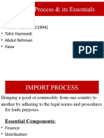 Import Process & LC Terms