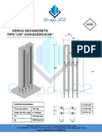 Cerco de Concreto Tipo Uni Con Acero 3 - 8 So18-Oficial