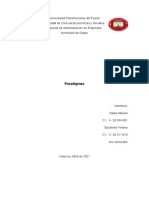 Seminario de Grado - Cuadro Comparativo Paradigmas