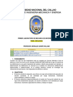 Informe 1 Mecanica de Materiales 2