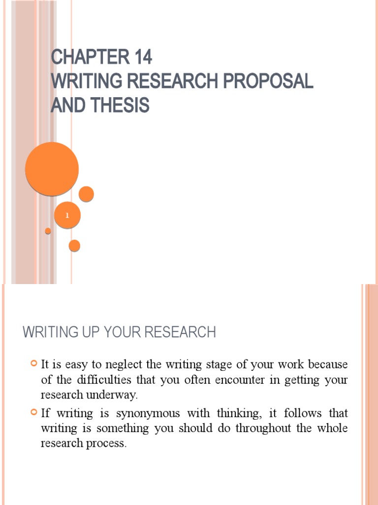 Chap14 - Writing Research Proposal and Thesis | PDF | Quantitative ...