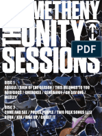 The Unity Sessions - Booklet